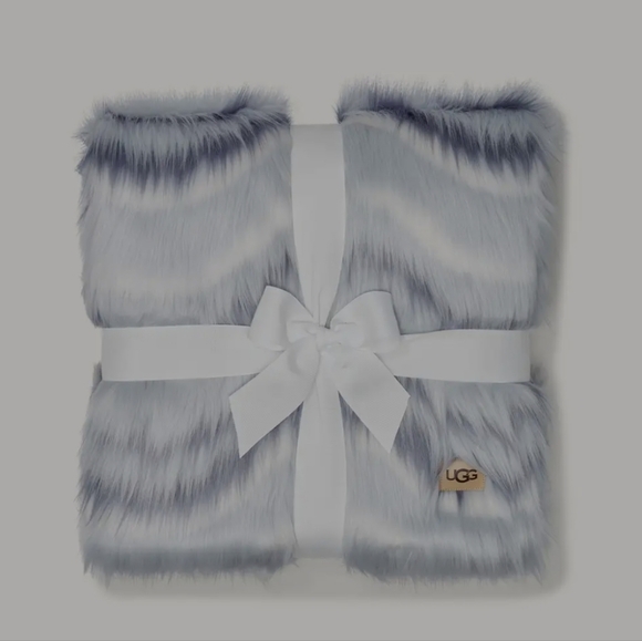 UGG | Rosia Faux Fur Throw 50x70" NWT - Picture 7 of 7